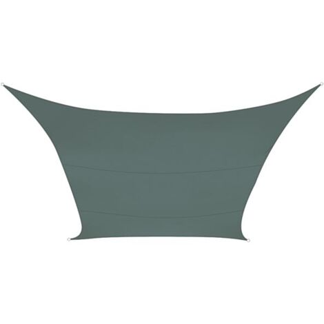 Tenda Solare - Rettangolare - 2 x 3 m - Colore: Grigio Verde