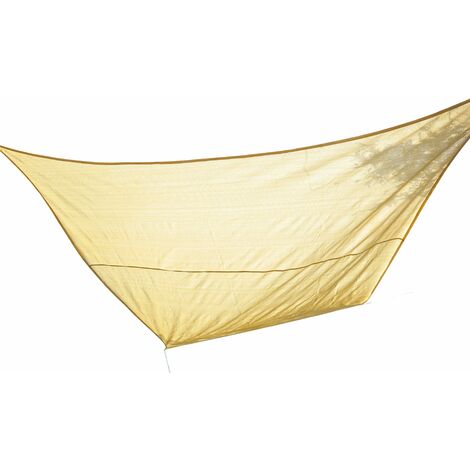 Tenda Vela da Giardino Quadrata 3,6x3,6 m  Beige