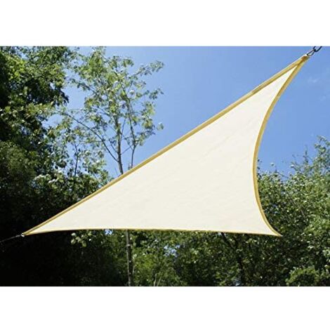 TENDA VELA TRIANGOLARE 180GR/MQ M3.6X3.6X3.6 BEIGE