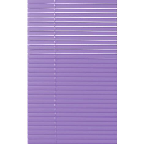 TENDA VENEZIANA IN PVC LAVANDA LAMELLE DA 25 MM 150X160CM - EMMEBI