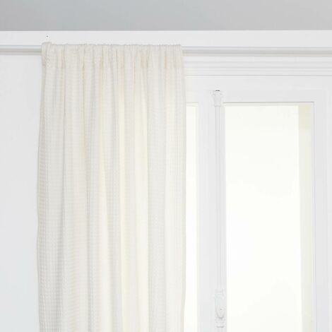 Tenda widdy 130x260cm bianco avorio - Atmosphera créateur d'intérieur