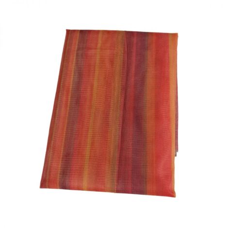TENDA ZANZARIERA 150X170 CM ARANCIONE RIGATA PER FINESTRA