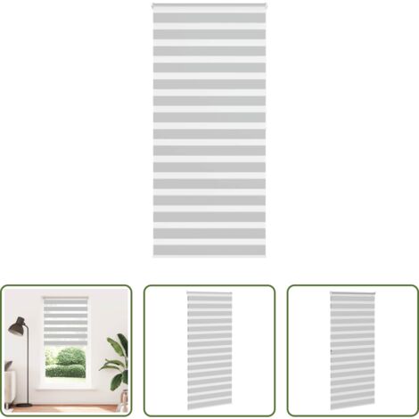 Tenda zebrata -  Tenda a Rullo Zebra Larghezza Tessuto 105,9 cm Poliestere
