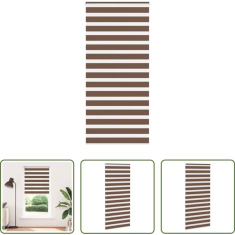 Tenda zebrata -  Tenda a Rullo Zebra Larghezza Tessuto 110,9 cm Poliestere