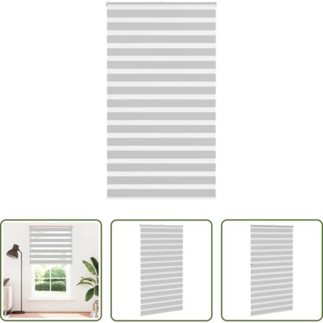 Tenda zebrata -  Tenda a Rullo Zebra Larghezza Tessuto 115,9 cm Poliestere
