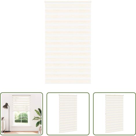 Tenda zebrata -  Tenda a Rullo Zebra Larghezza Tessuto 125,9 cm Poliestere
