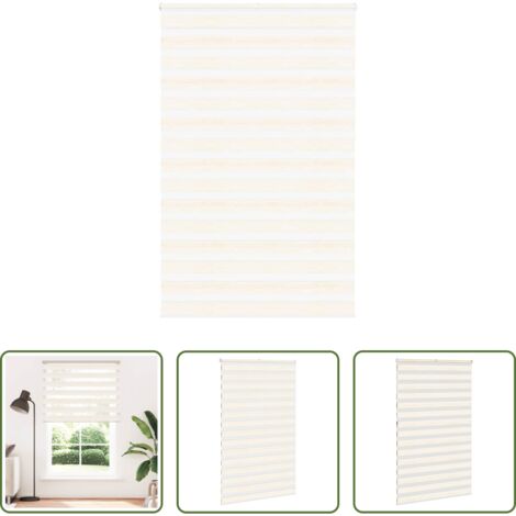Tenda zebrata -  Tenda a Rullo Zebra Larghezza Tessuto 135,9 cm Poliestere