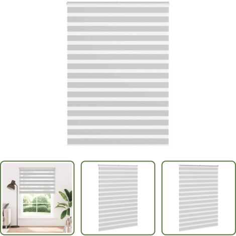 Tenda zebrata -  Tenda a Rullo Zebra Larghezza Tessuto 160,9 cm Poliestere