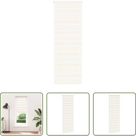 Tenda zebrata -  Tenda a Rullo Zebra Larghezza Tessuto 65,9 cm Poliestere
