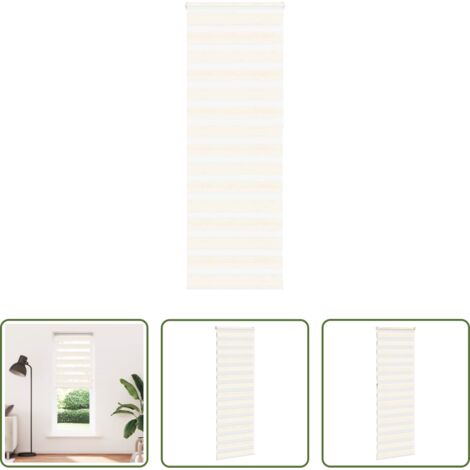 Tenda zebrata -  Tenda a Rullo Zebra Larghezza Tessuto 70,9 cm Poliestere