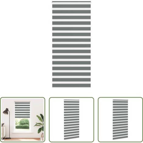Tenda zebrata -  Tenda a Rullo Zebra Larghezza Tessuto 90,9 cm Poliestere