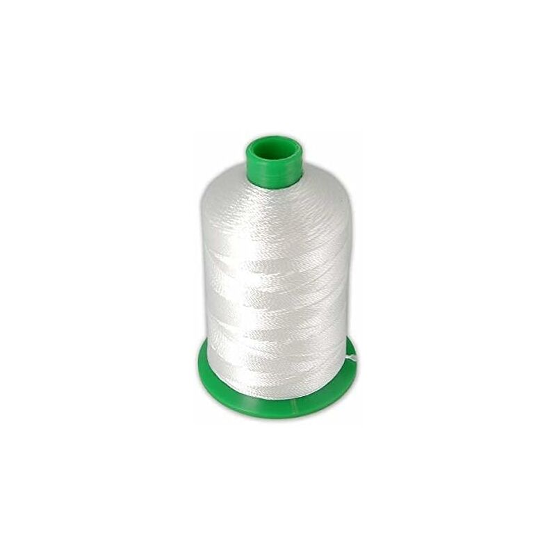 Image of Tendaggimania - bobina filato Rocchetto Filo per macchine da cucire, Cono da 3000 mt, 100% poliestere- Colore Bianco 00
