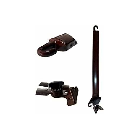 Argano Per Tende Da Sole Made In Italy - Rapporto 9:1, Colore Avorio, Foro 14mm - Foto 6