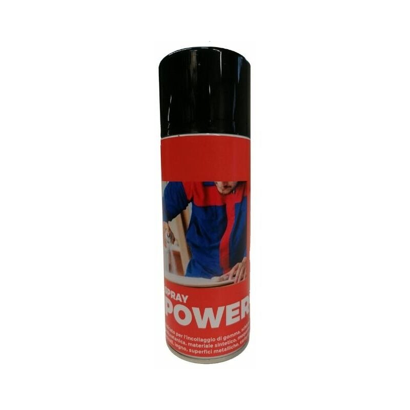 Colla Power Spray Multiuso con Valvola Regolabile - Ideale per incollare gomma, schiuma, materiale sintetico, moquette, tessuti, legno, carta - 1