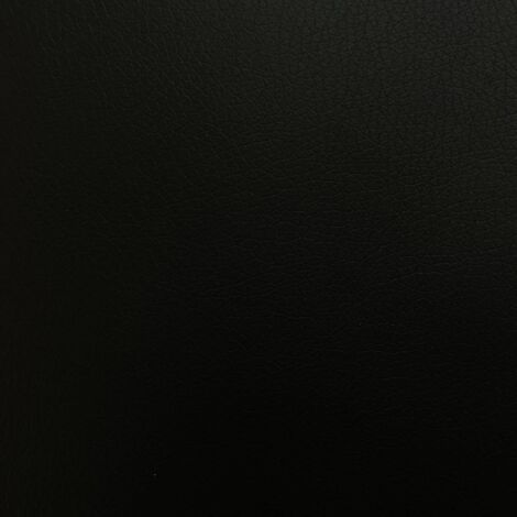 TENDAGGIMANIA Ecopelle Nera Opaca per Rivestimenti - Tessuto Ecopelle Impermeabile 100% - Modello Macan-H 140 CM, Vendita al Mezzo Metro - Colore: Nero Opaco