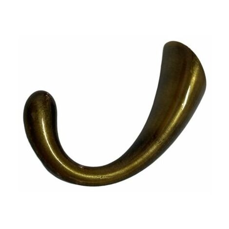 TENDAGGIMANIA Ferma Tenda Reggi Tenda Gancio Parete Oro Bronzo Cromo Nichel Satinato, 50 MM Roma- Colore Bronzo