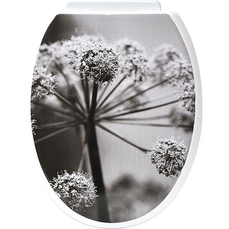 Tendance - Abattant wc pp 18 pouces attaches plastiques - monceau