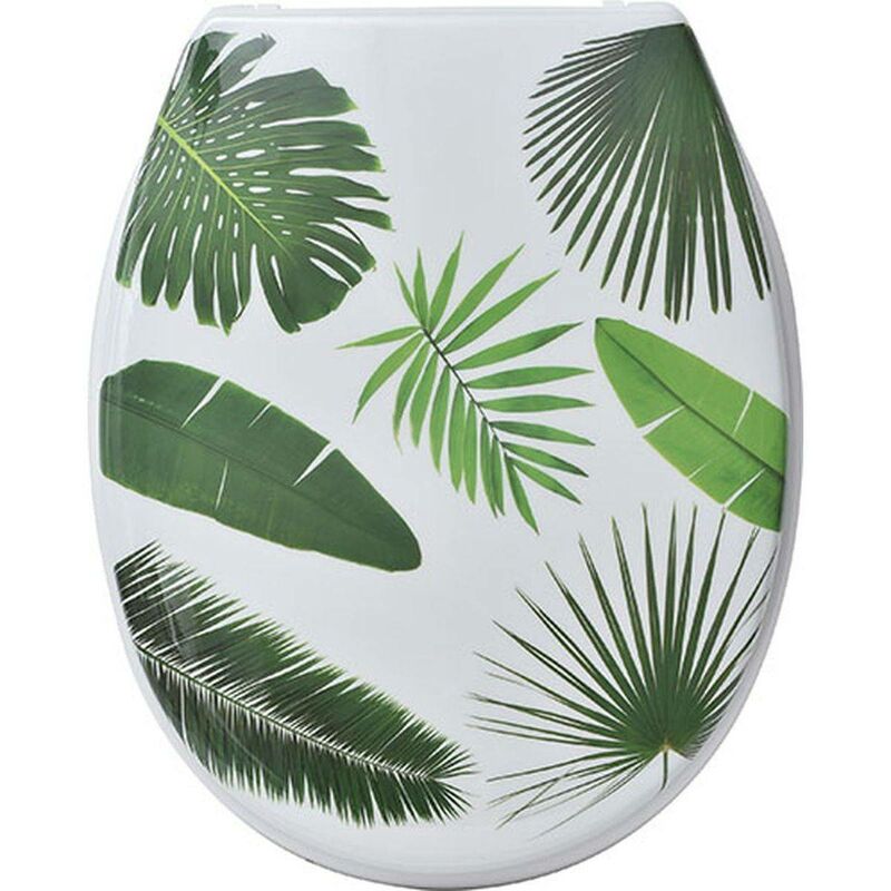 Abattant wc thermodur 18 pouces frein de chute attaches plastiques - acapulco Tendance