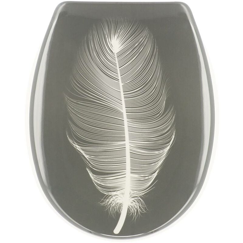 Abattant wc thermodur 18 pouces attaches plastiques - monceau - Tendance