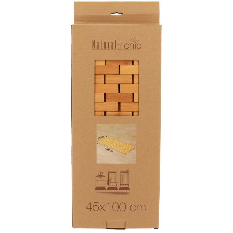 Caillebotis bambou antiderapant 45x100 cm - bambou Tendance