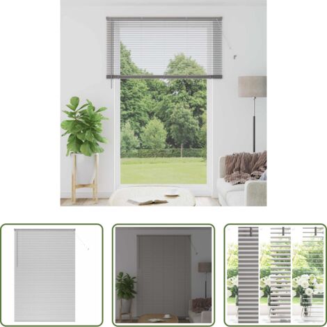 Tende a veneziana -  Tendaggi a veneziana Argento 220x150cm Alluminio