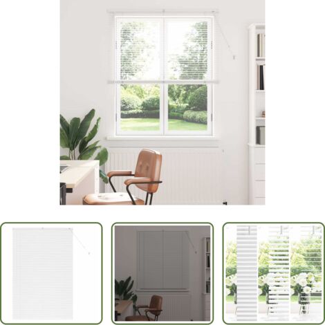 Tende a veneziana -  Tendaggi a veneziana Bianco 175 x 115 cm Alluminio