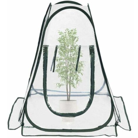 Tende per piante in PVC per uso interno ed esterno, mini serra, piccola copertura portatile per piante da giardino 7