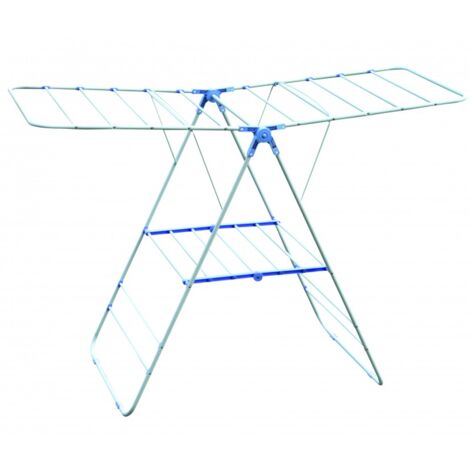 Tendedero De Ropa Sin Instalación, Tendedero Multifuncional para Ropa Interior Y Ropa De Exterior, Azul