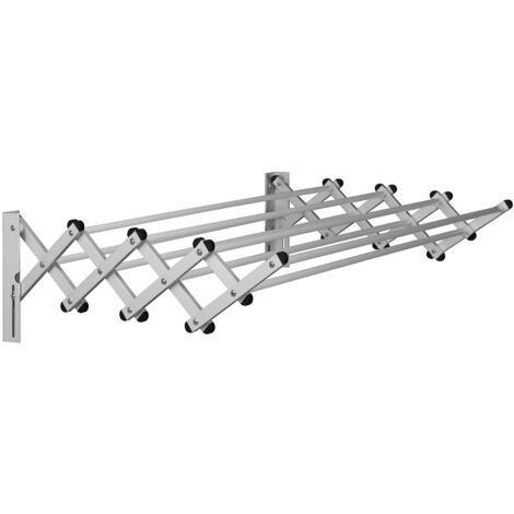 Tendedero extensible 120 cm 100% aluminio duett