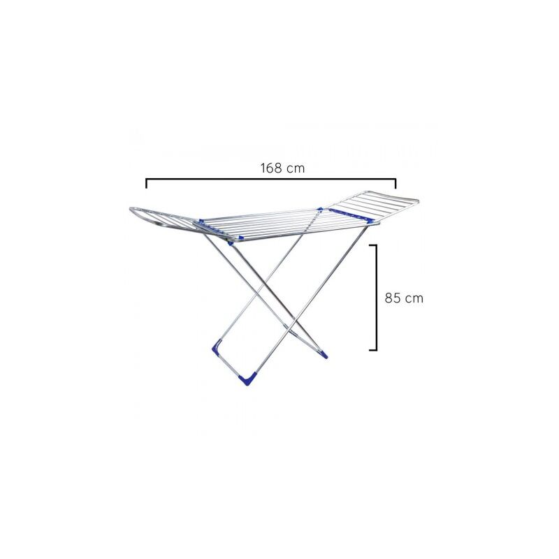 

Tendedero plegable aluminio con alas - Oryx