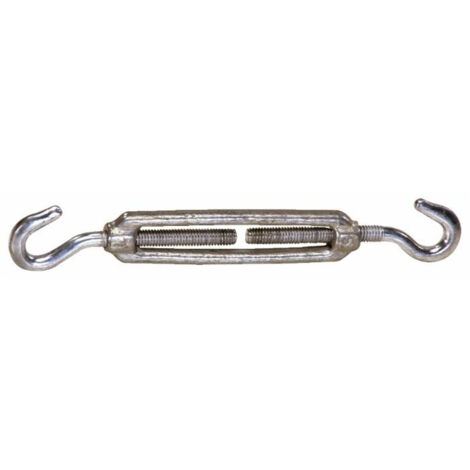 Lem Select – Tendeur à cage 2 crochets – Acier Fe430B – Charge maxi 530 kg – Longueur réglable 315 à 436 mm – Ø filetage 16 mm