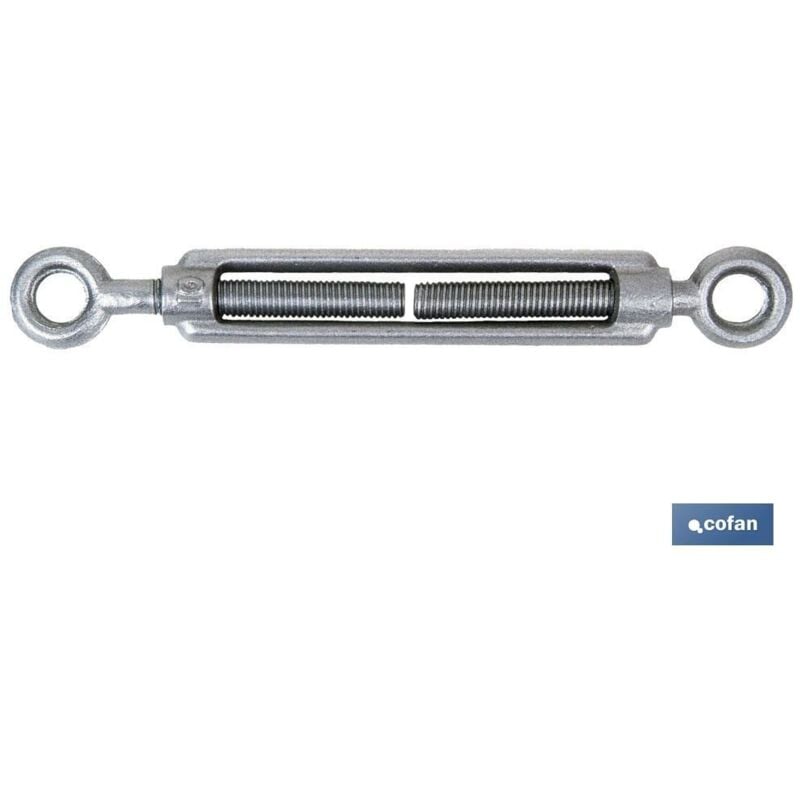 Cofan - Tendeur d'anneau-anneau en zinc. Din 1480 M-24