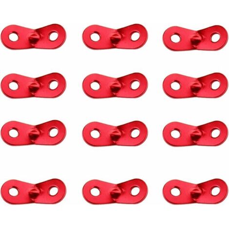 Tendeur de Corde ,Tendeur Camping en Alliage d'Aluminium , Crochet Ajusteur de Corde Durable Antidérapant