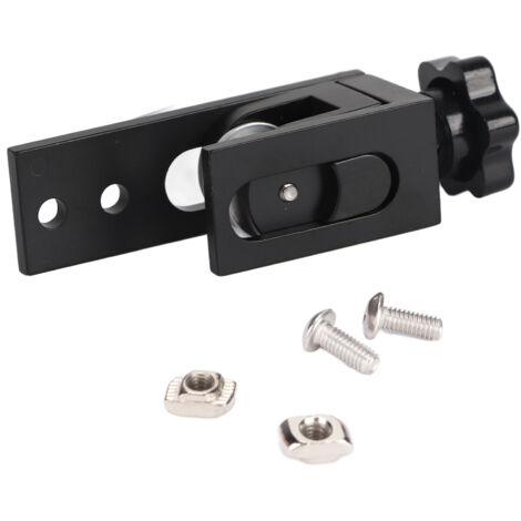 Tendeur de courroie axe X en alliage d'aluminium, installation facile et réglable pour Ender 3, haute durabilité.
