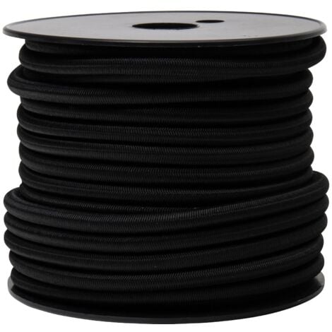 Tendeur élastique noir WERKA PRO Ø 8mm x 20m
