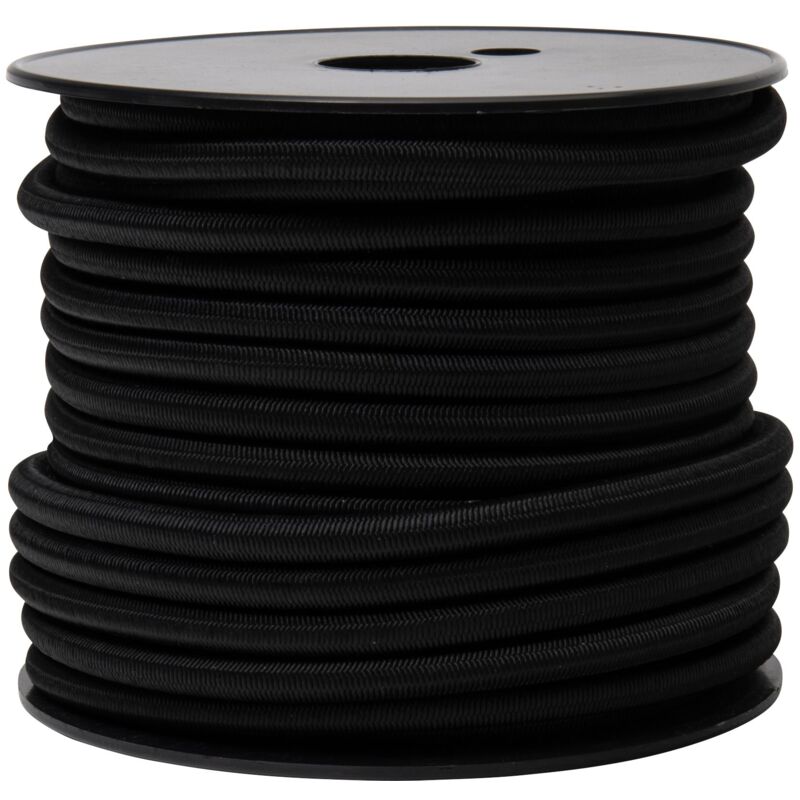 Tendeur élastique noir Werka Pro 8mm x 20m