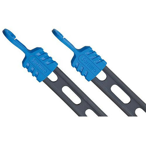 Tendeur élastique 1 m – 2 crochets pour fixation sécurisée – Système ProSafe pour chantiers humides et espaces confinés – Sortimo