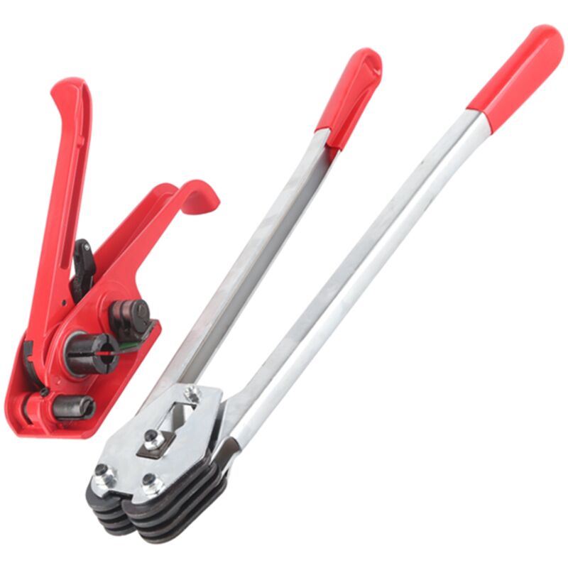 Tendeur manuel de feuillards plastiques pp/pet, scelleur de feuillards manuels, outil d'emballage