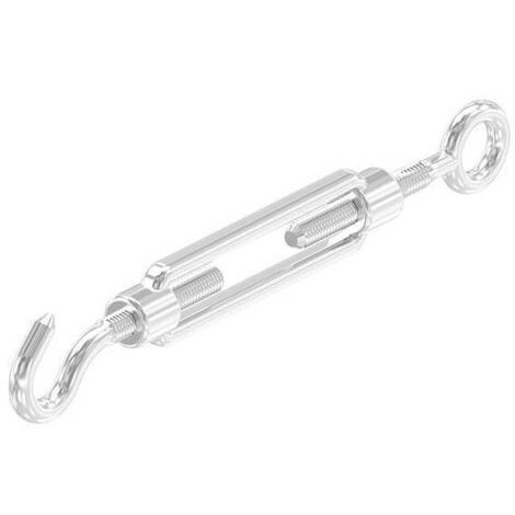 4 Clips De Fixation Câble M8x3mm – Acier Inoxydable 316 – Pince Arrêt Câble Métallique – Pour Tendre Corde, Câble
