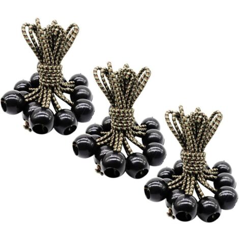 Tendeurs Elastique avec Boule, 30 Pièces Tendeur Boule Sandow Elastique Tendeur Boule de Bache