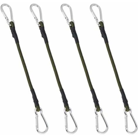 Tendeurs résistants de 30cm pour camping, bagages, voyages,(4pcs)