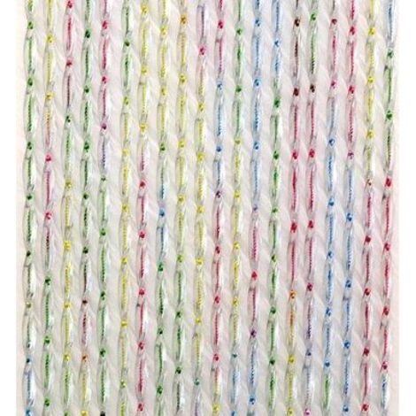 TENDINA PRONTA ELBA 148 FILI  PVC RITORTO 4 COLORI CM 120 H.CM 240