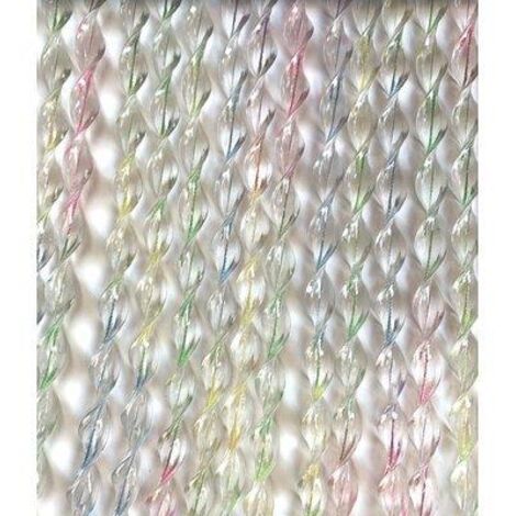 TENDINA PRONTA VIENNA 92 FILI PVC RITORTO 4 COLORI CM 120 H.CM 240