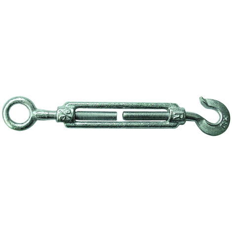 TENDITORE A OCCHIO E GANCIO PER FUNI  mm. 6 (1/4) 50.00 pz
