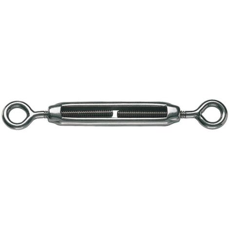 TENDITORE DUE OCCHIOLI ACCIAIO INOX N. 8. Prezzo per 1 pezzo.
