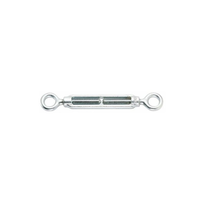 Tenditore In Acciaio Inox AISI316 Con 2 Occhielli – Filettatura M20, Carico Rottura 3600 Kg, Lunghezza 440 Mm