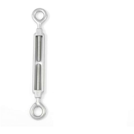 Tenditore inox 2 occhi  d 5 mm