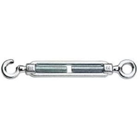Tenditore Inox gancio + occhiolo M5 x 70 - 1 pz.