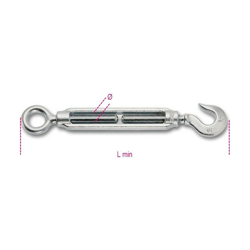 Image of Tenditore occhio gancio 8006Z M20 (3/4)