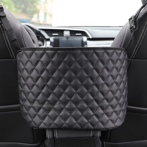 Tenedor del monedero del bolsillo de la malla del coche, bolso de la malla del almacenamiento del organizador